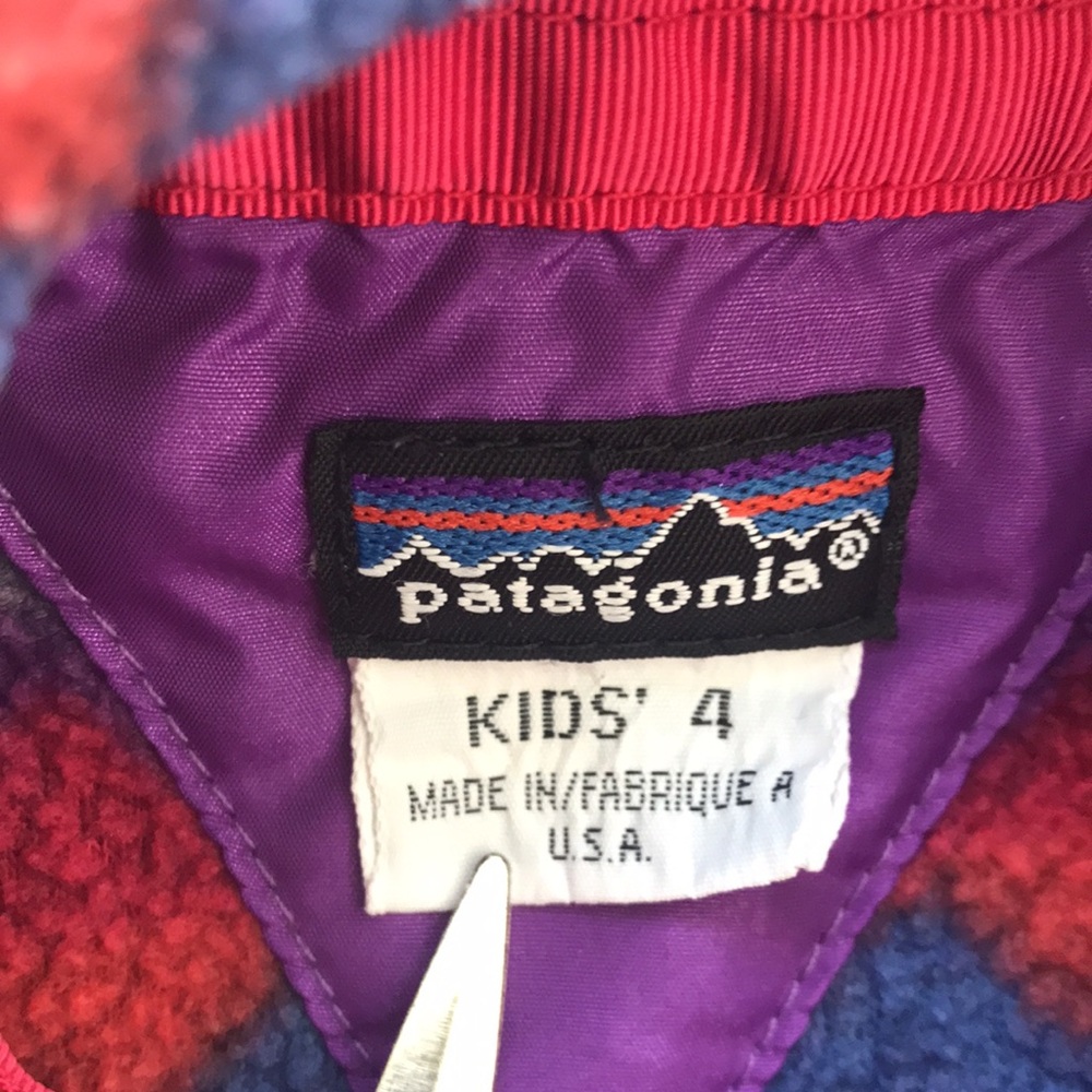 Patagonia Fleece Pullover (kids' size 4) - Picture 5 of 9